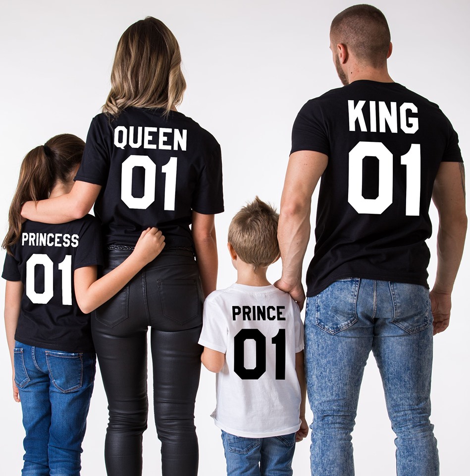 Οικογενειακό Σετ KING QUEEN PRINCESS PRINCE